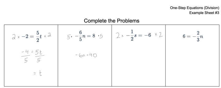 Solving Equations that have fractions Solving Equations that have fractions