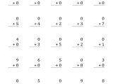 Adding Zero Worksheet Math Worksheets Printable