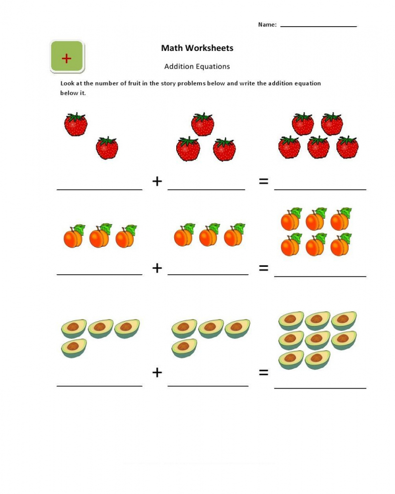 addition worksheet for ukg math worksheets printable