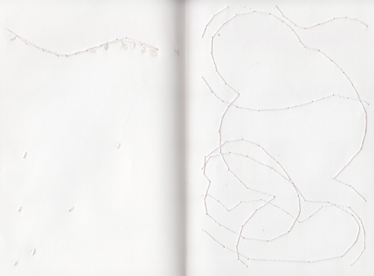 bplp carnet 06, papier cousu, 21 x 15 cm.