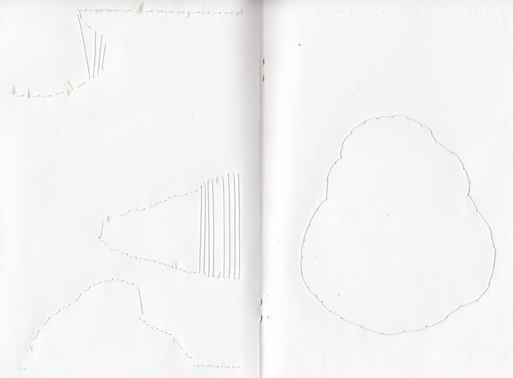 bplp carnet 09, papier cousu, 21 x 15 cm.