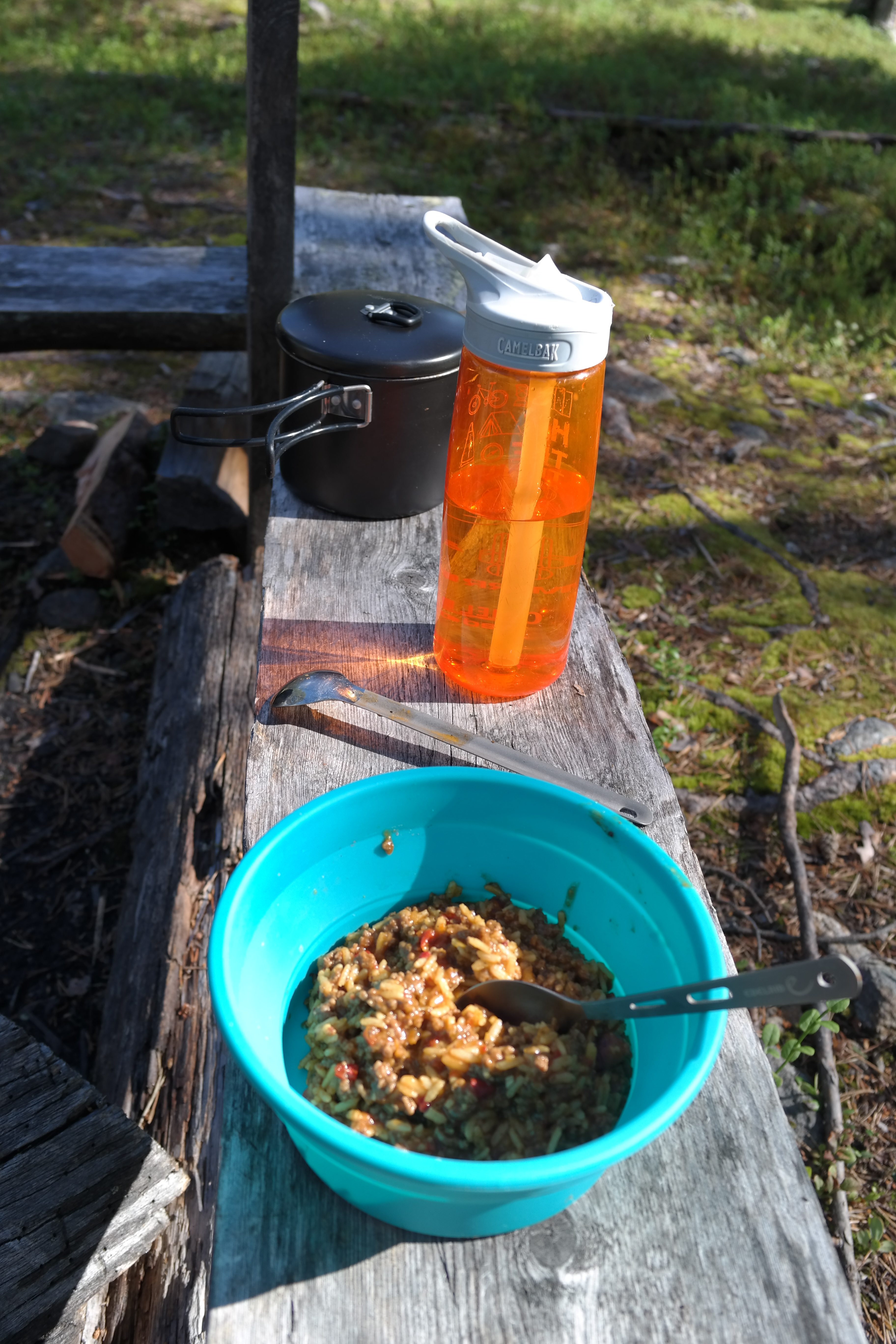 Mexiconpataa aurinkoterassilla