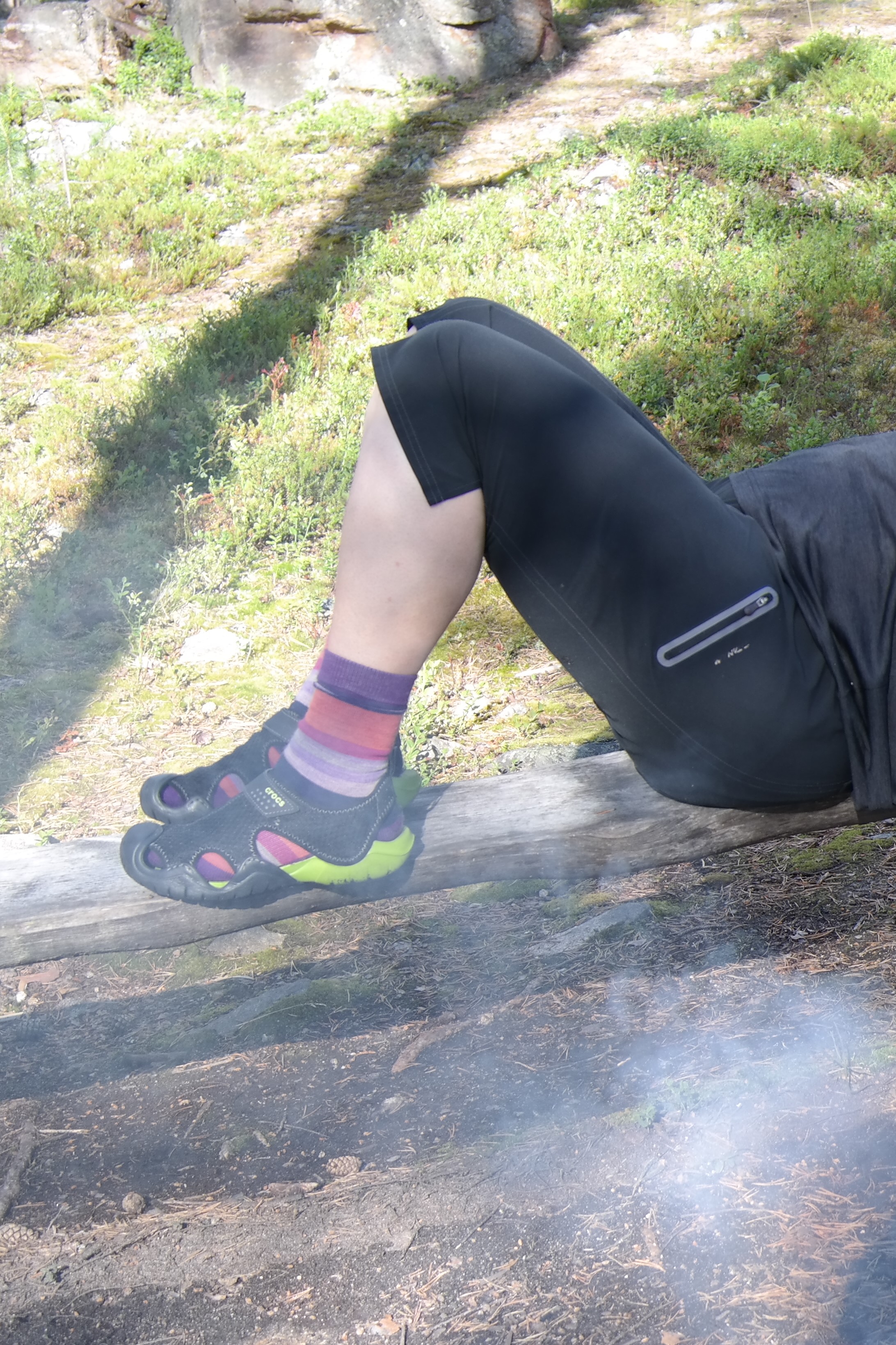 Nautiskelua auringossa