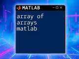 Array Of Arrays Matlab A Quick Guide To Mastery