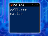 Cell Arrays In Matlab A Quick Guide To Mastery
