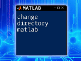 Change Directory In Matlab A Quick Guide