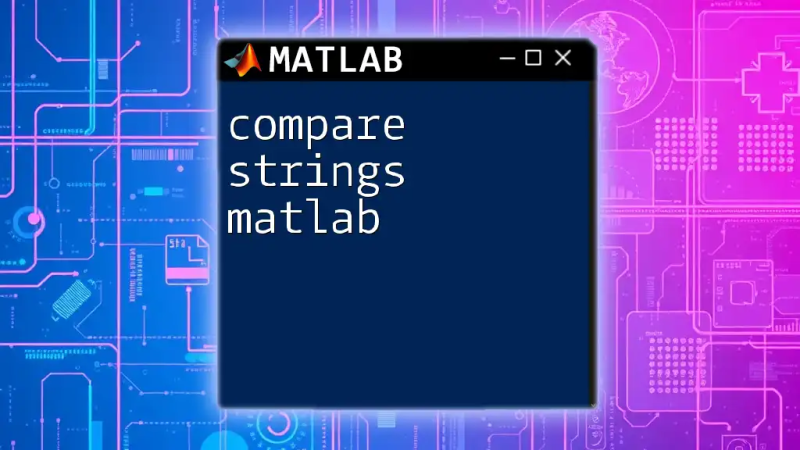 Compare Strings In Matlab A Quick Guide - Perfect Sunset Design - HD