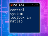 Control System Toolbox In Matlab A Quick Guide