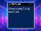 Downsampling In Matlab Quick Guide To Simplify Data