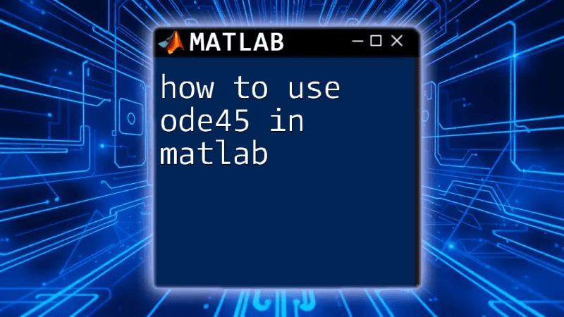 Gistlib How Do I Use Ode45 In Matlab - Dark Texture Collection - High Resolution Quality