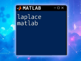 Laplace Transform In Matlab A Quick Start Guide