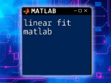 Linear Regression In Matlab A Quick Guide