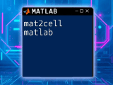 Cell Arrays In Matlab A Quick Guide To Mastery