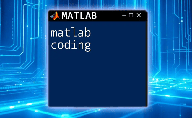 Mastering Matlab Coding: Quick Tips For Success