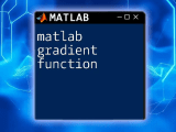 Mastering Matlab Gradient In Minutes A Quick Guide