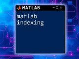 Mastering Matlab Array Indexing A Quick Guide