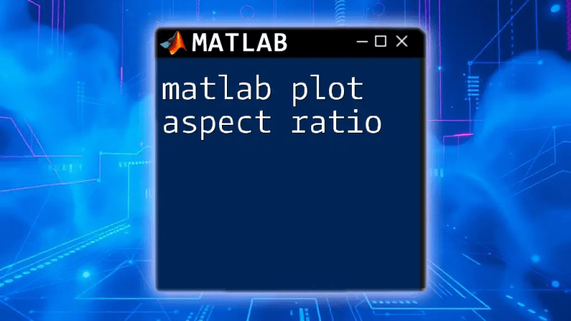 Mastering Matlab Plot Aspect Ratio A Quick Guide - Elegant Vintage Art - Desktop