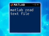 Mastering Matlab Read Binary File Essentials