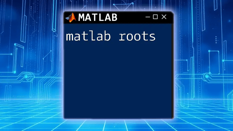Mastering Matlab For Loop: A Quick Guide to Efficiency