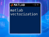 Matlab Create Vector A Quick Guide To Efficient Vectors