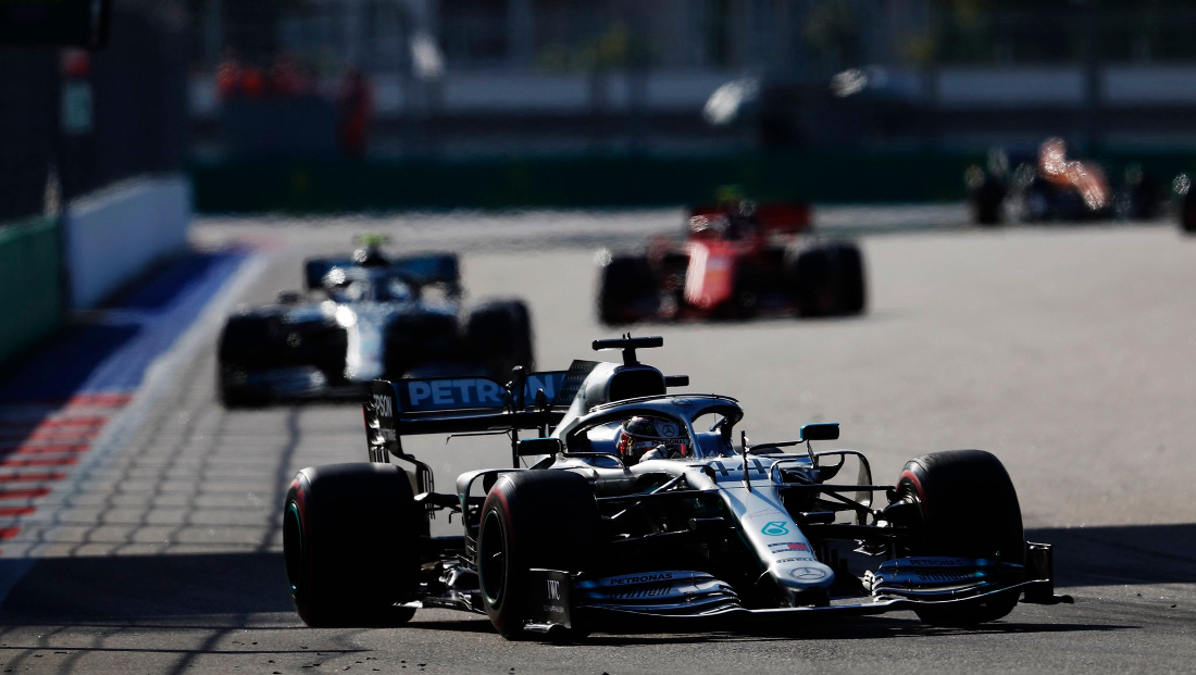2019 F1 Russian Gp Mercedes 1 2 Stops Ferrari In Their