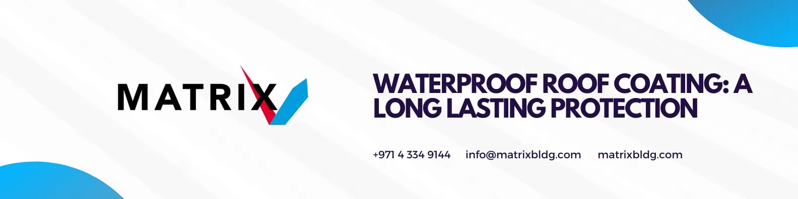 Waterproof roof coating