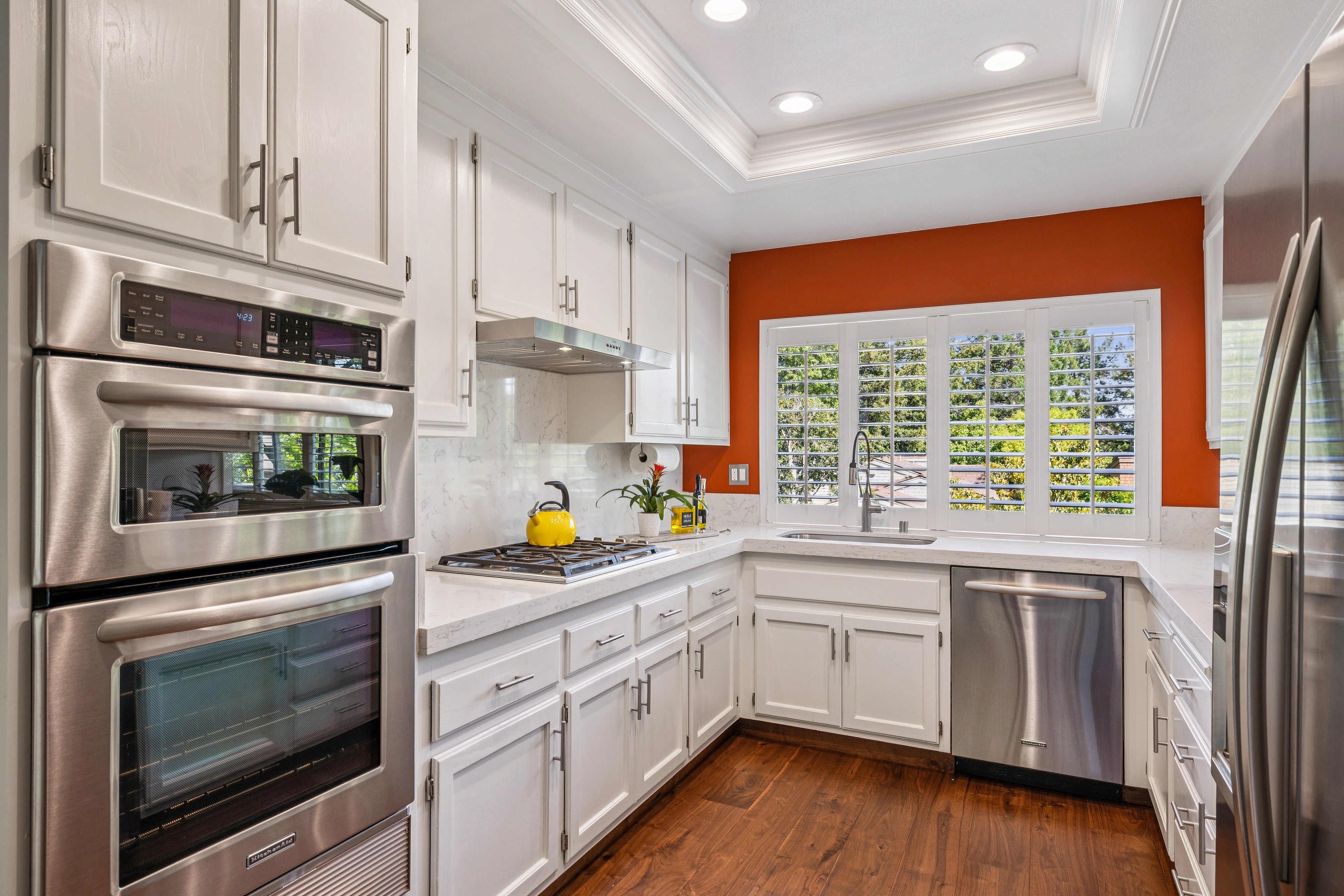 Modern kitchen remodel example