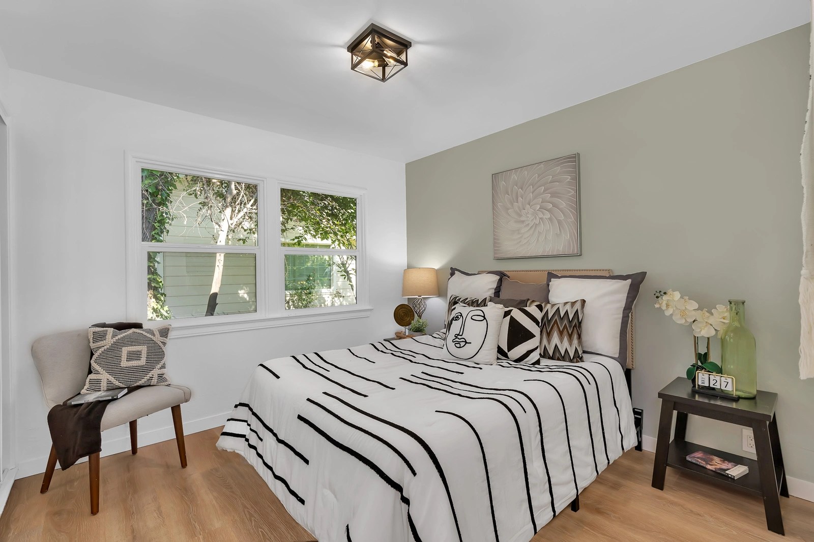 Living room renovation example