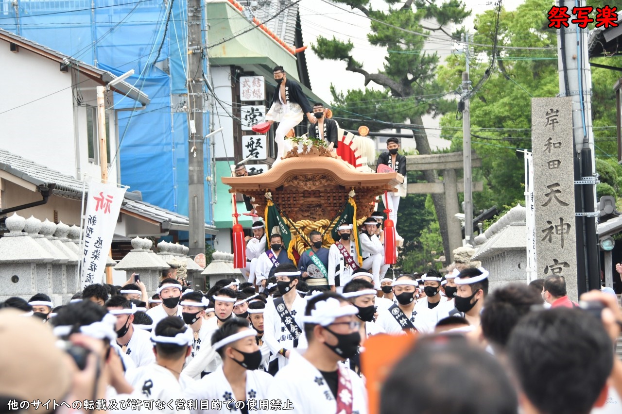 令和3年7月4日 並松町地車新調百周年記念曳行・修理入魂式 | 祭写楽