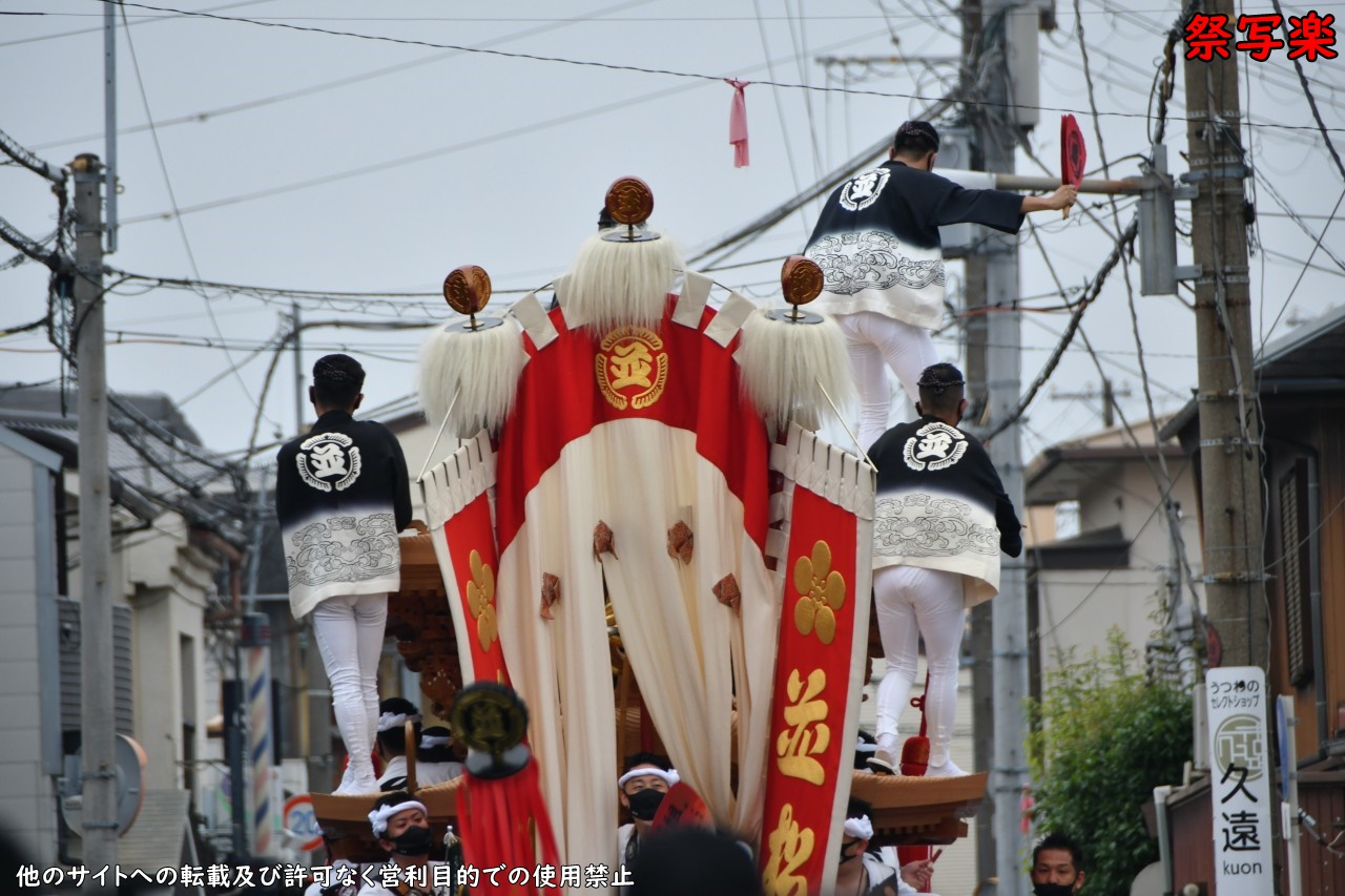 令和3年7月4日 並松町地車新調百周年記念曳行・修理入魂式 | 祭写楽