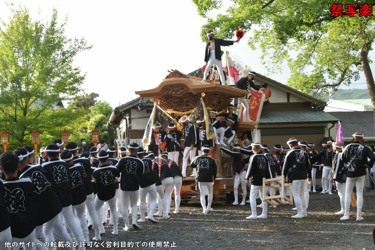 令和3年8月9日 極楽寺町地車新調入魂式 | 祭写楽