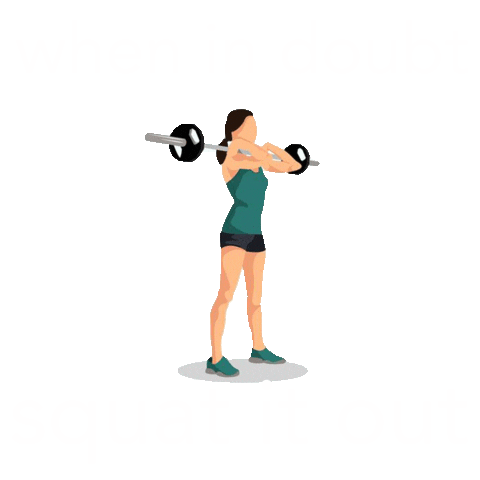 woman squatting