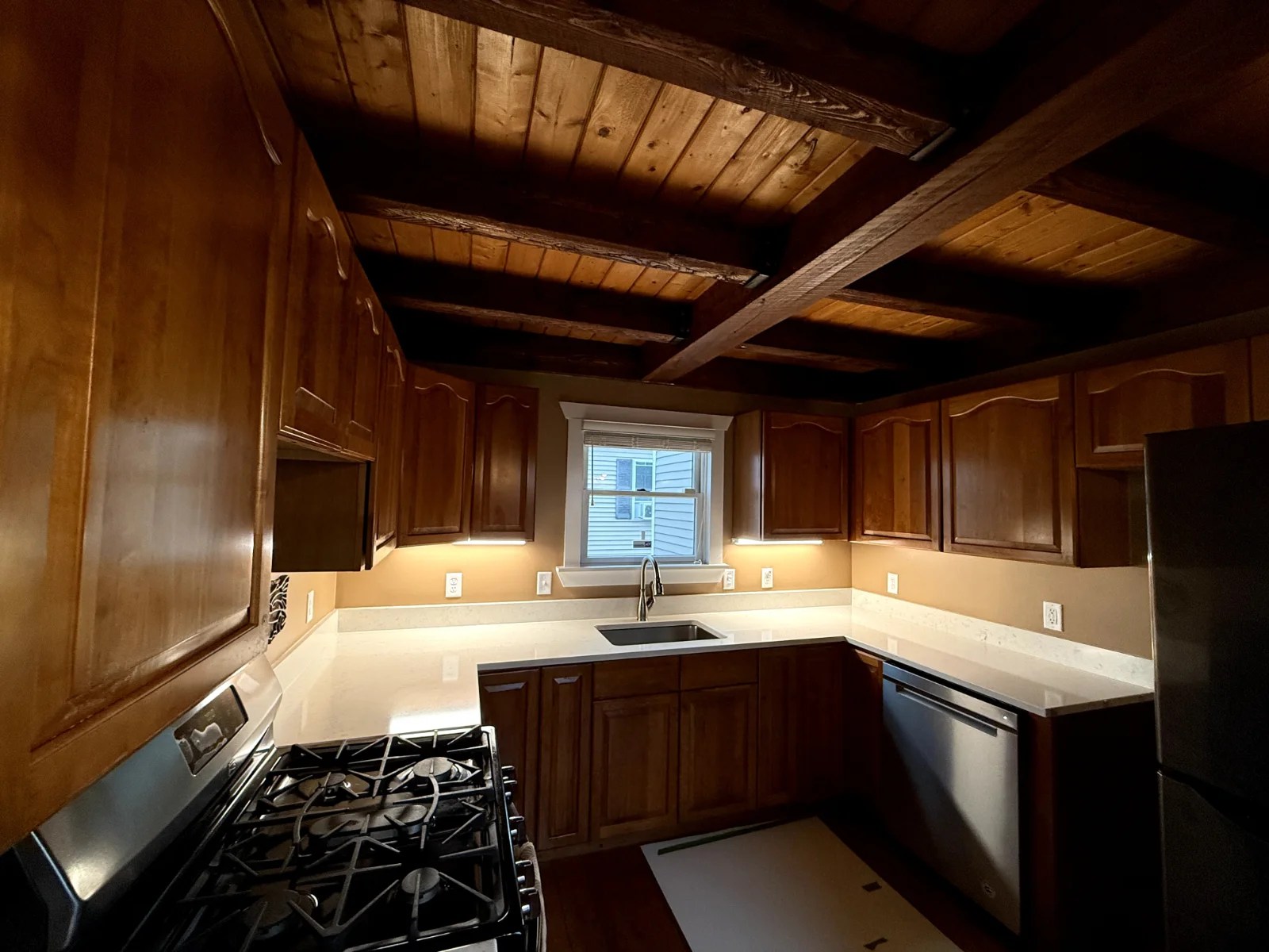 Before kitchen cabinet refacing in Hampton NH