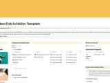 Advanced Student Planner Dashboard Notion Template For Free