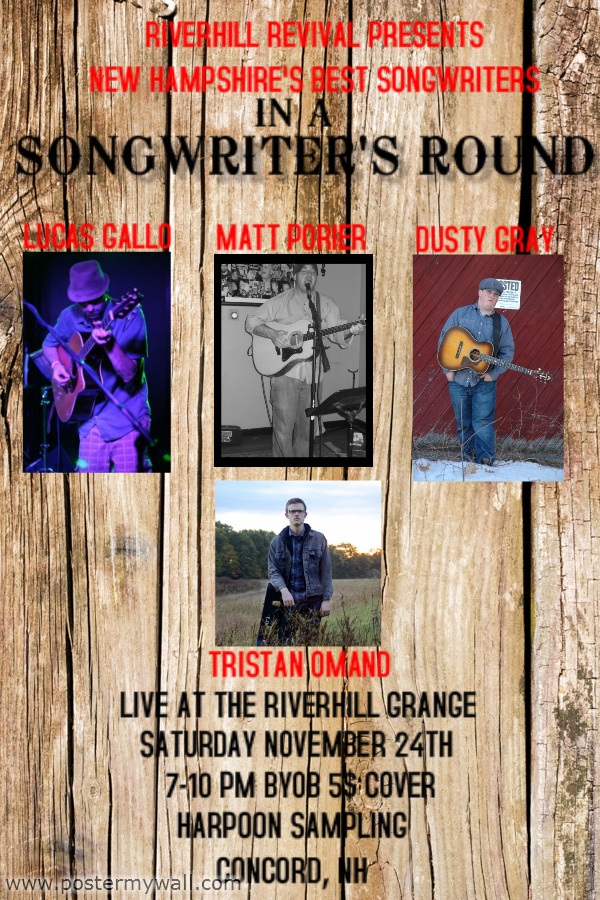 2012-11-24 Songwriter Flyer