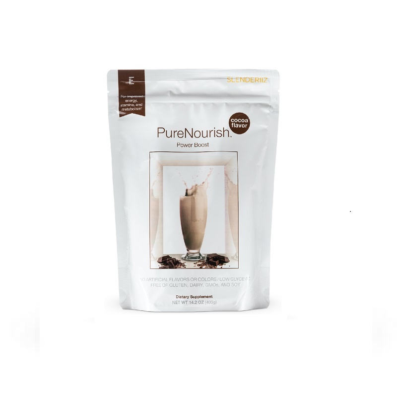 SLENDERIIZ 纖體滴- PureNourish Power Boost 巧克力健力包(朱古力味)