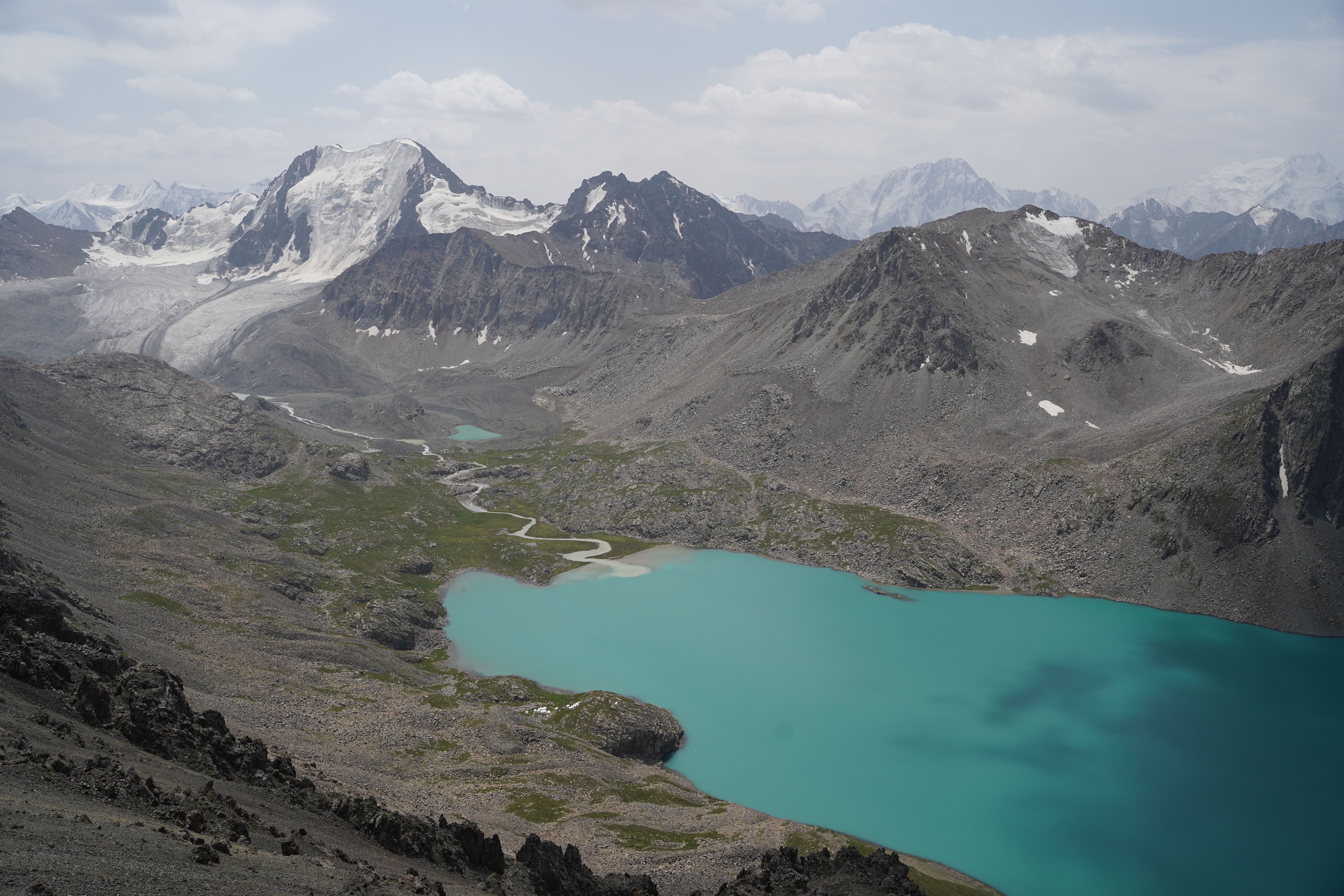 ロシアアルタイ産　アズラマラカイトNo1199 Ultimate Guide to the Multi-day Ala Kul Trek in Kyrgyzstan