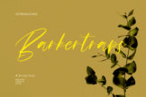 Product image of Barkertraps Script Font