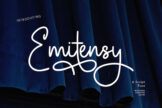 Product image of Emitensy Script Font