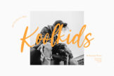 Product image of Koolkids Script Font