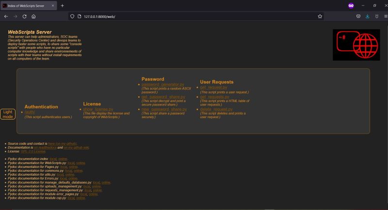 Github Mauricelambert Webscripts This Tool Runs Scripts And Display - Incredible Geometric Image - Desktop