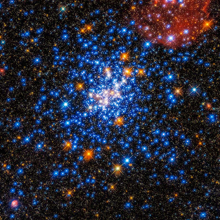 Uma dispersão de estrelas: um olhar do Hubble sobre NGC 330
