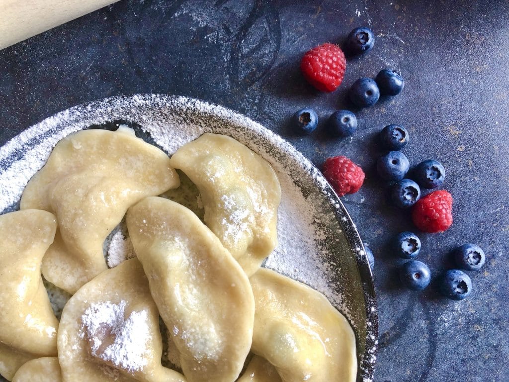 Sweet pierogi