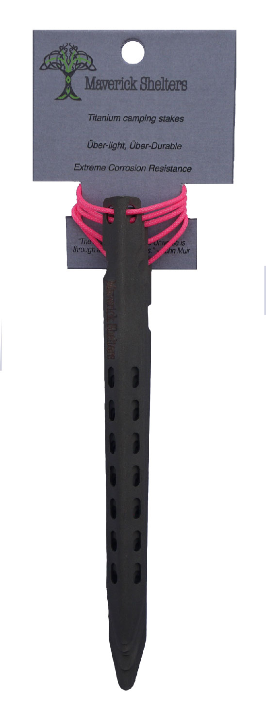 Titanium V Stake Kit - Pink