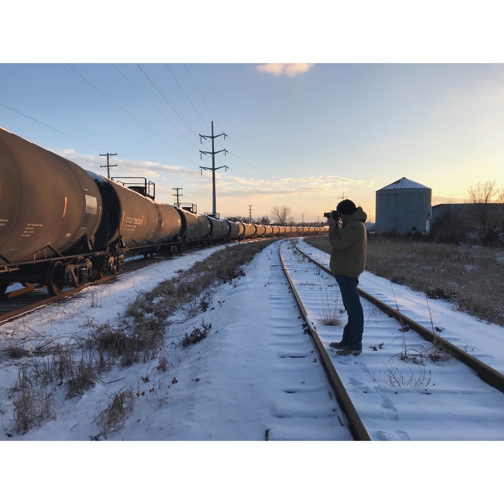 tracks in the snow // adventures