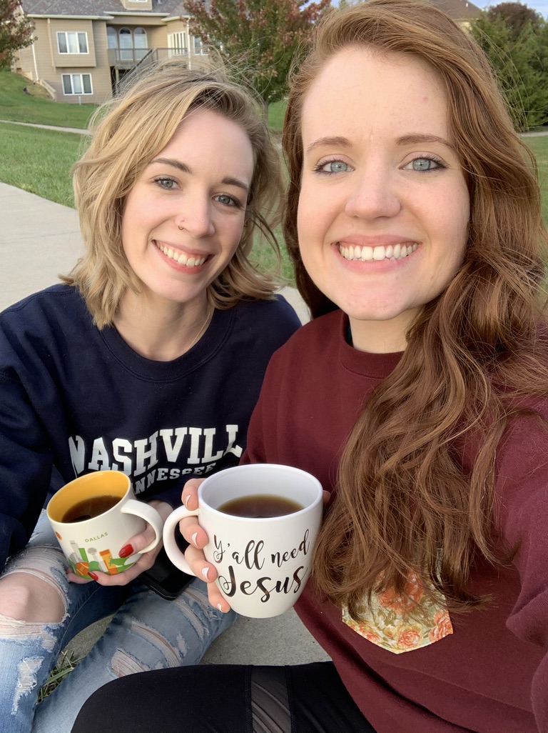 sista coffee date + lake walk