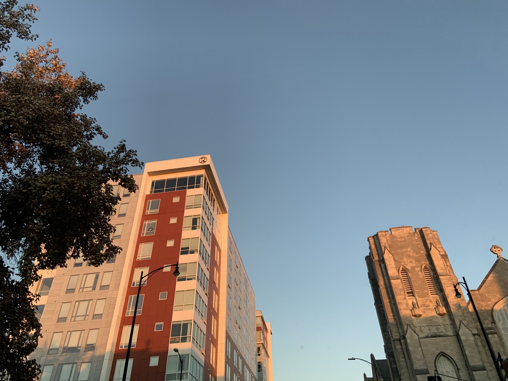 downtown columbia // evening light