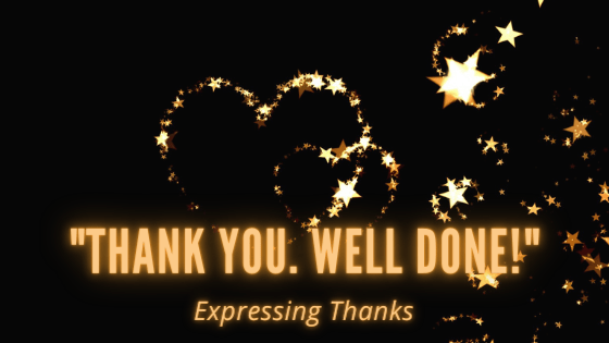Expressing Thanks, 