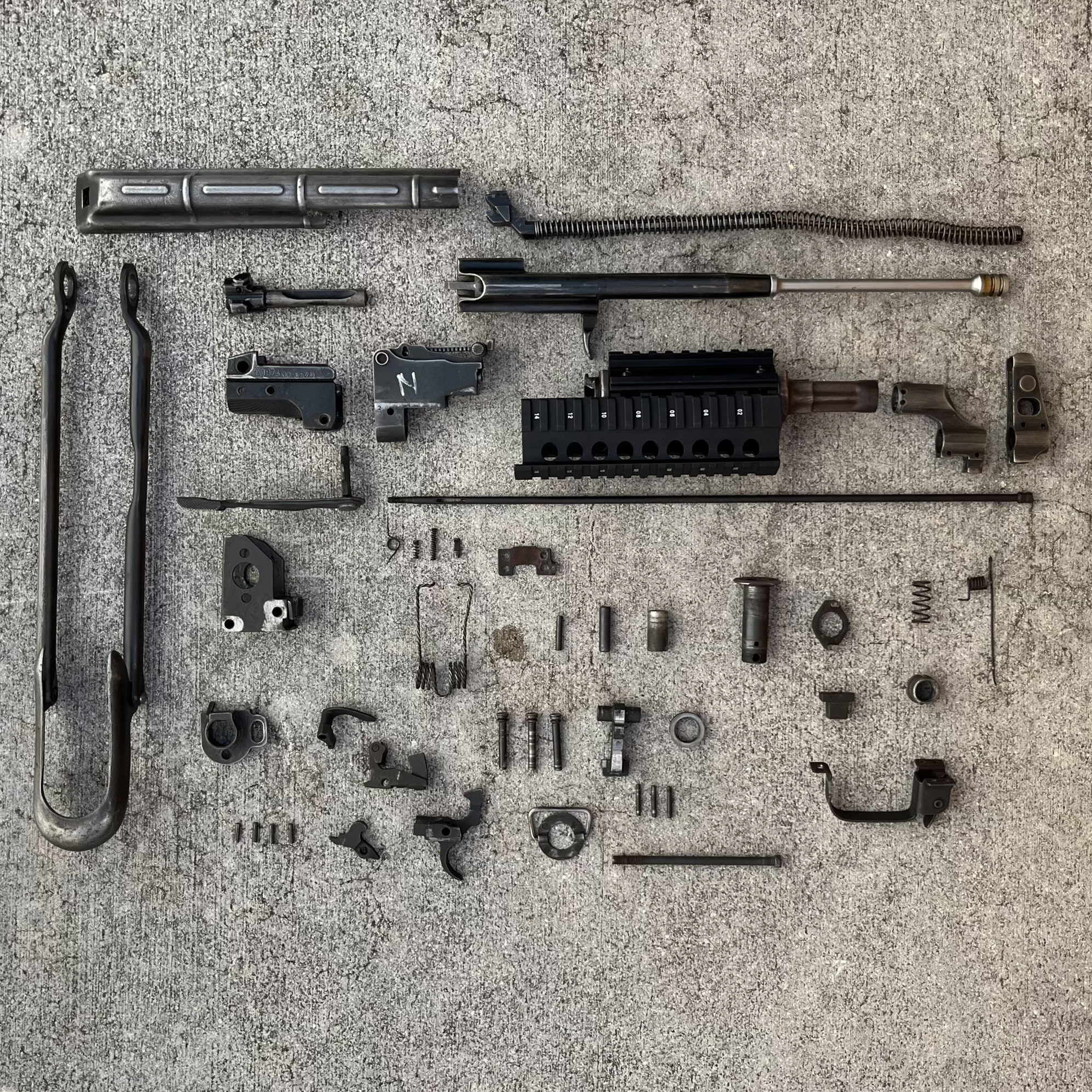 Romanian AK-47 Tactical Underfolder 7.62x39mm - Matching Parts Kit