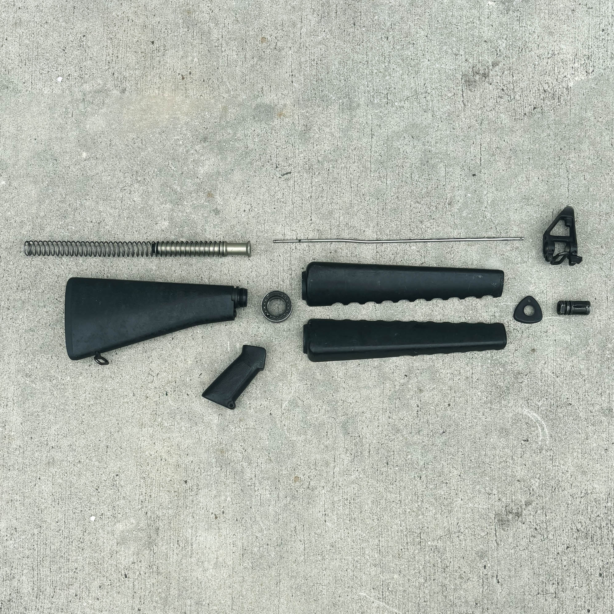 Colt M16A1 Furniture Conversion Kit - Stock, Handguard, Buffer